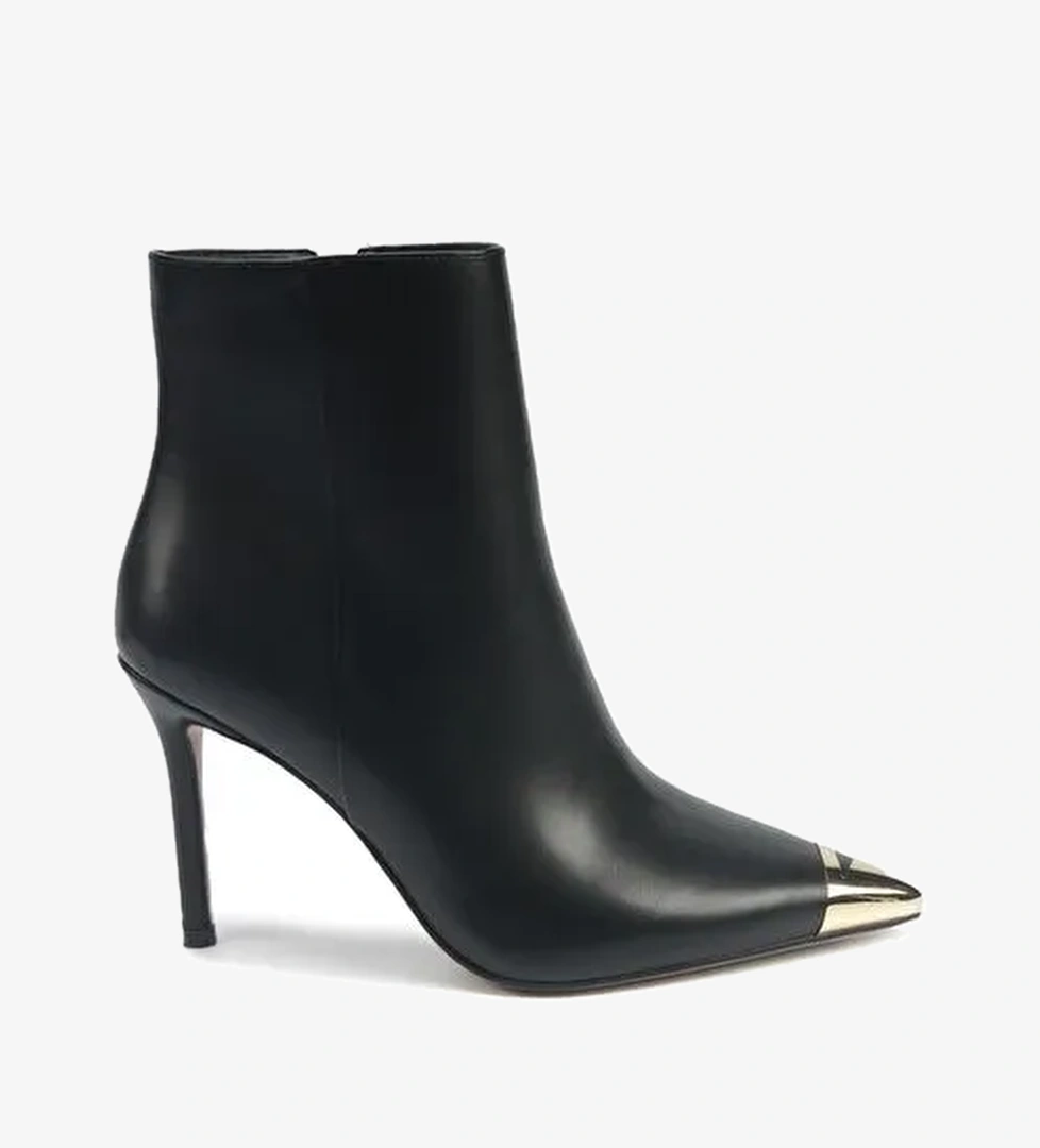 DEANTE 5PR Siyah Kadın Topuklu Bot - Görsel 1