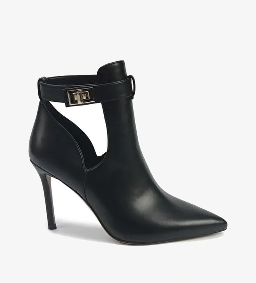 JUDY 5PR Siyah Kadın Topuklu Bot - Görsel 1