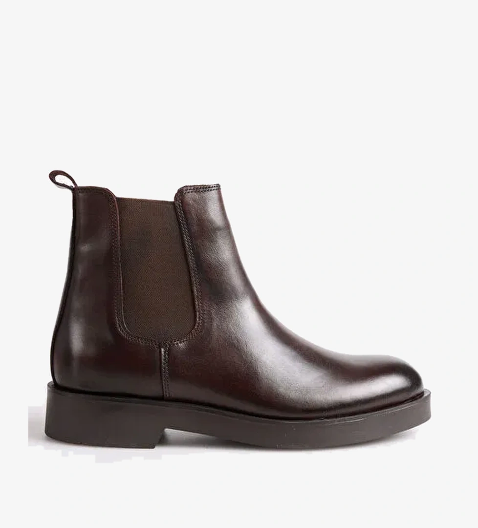 F By Fabrika F By Fabrika Siyah Kahverengi Erkek Deri Bot Manta model görseli