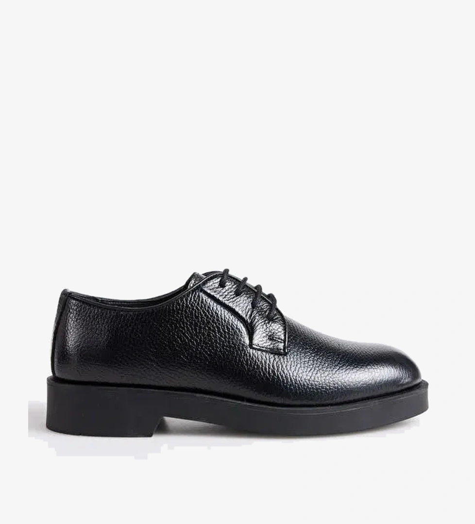 F By Fabrika Siyah Erkek Deri Klasik Ayakkabı ARUN