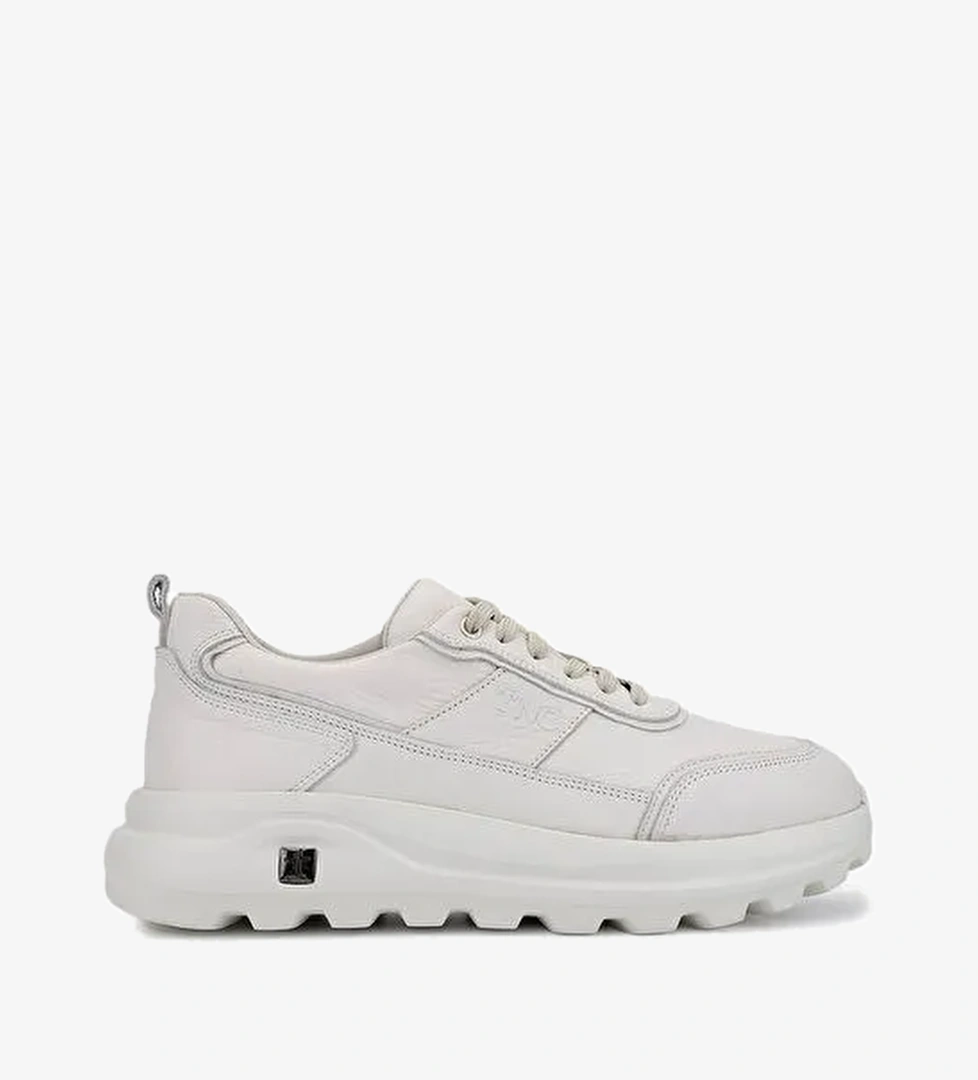 Tamer Tanca Erkek Hakiki Deri Beyaz Sneakers & Spor Ayakkabı - Görsel 1