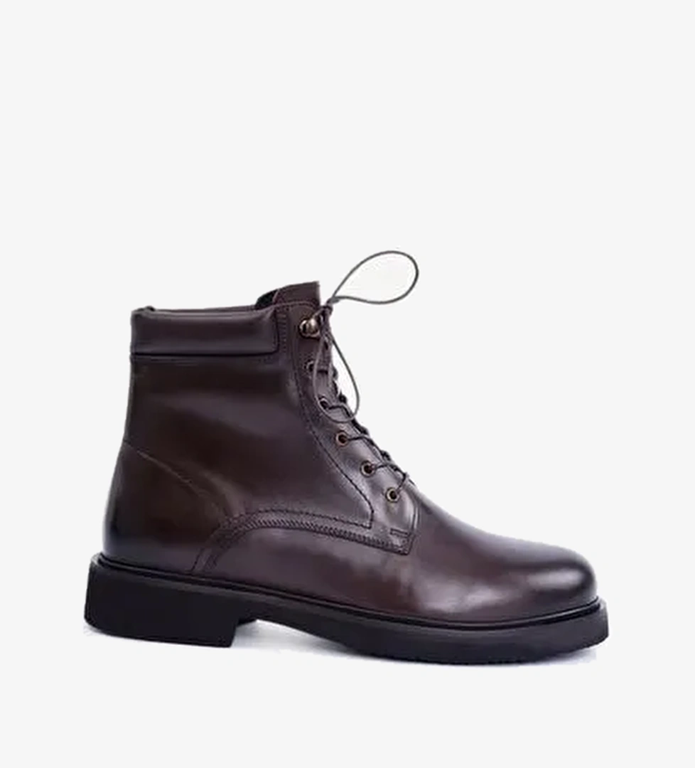 Bağcıklı Deri Bot - Görsel 1