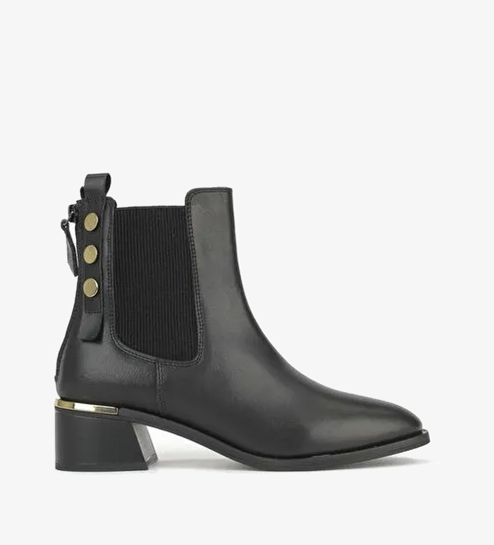 Ziya, Kadın Hakiki Deri Bot 1531050Z26103552K Siyah - Görsel 1