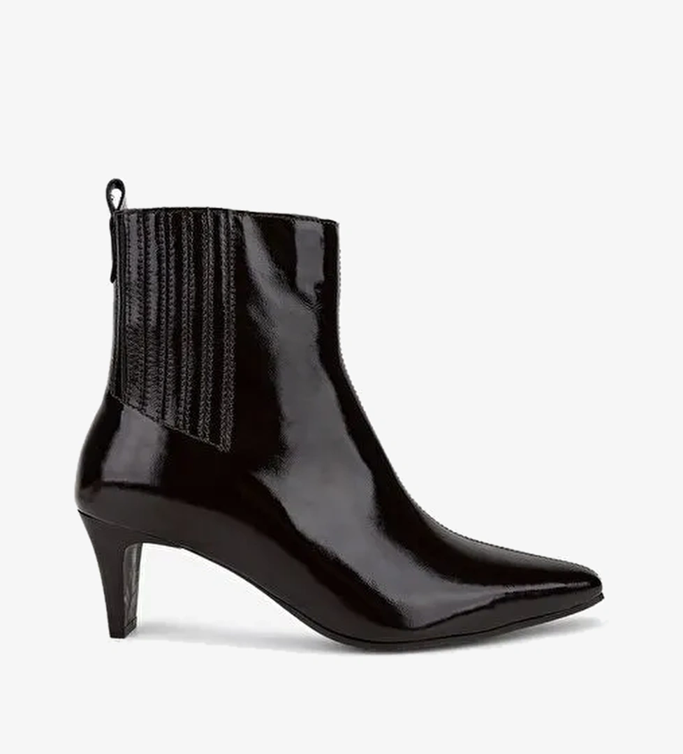 Valmenti Kadın Hakiki Deri Kahverengi Topuklu Bot - Görsel 1