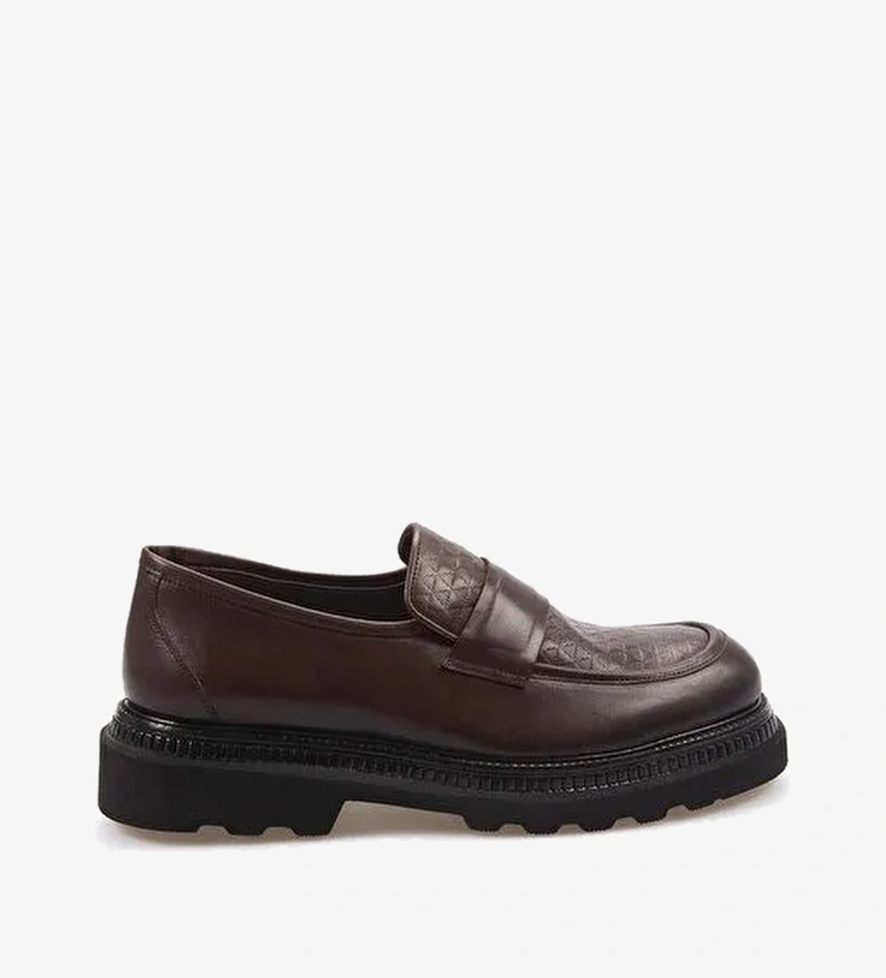 Mocassini Hakiki Deri Erkek Günlük Ayakkabı A4410-33 - Görsel 1