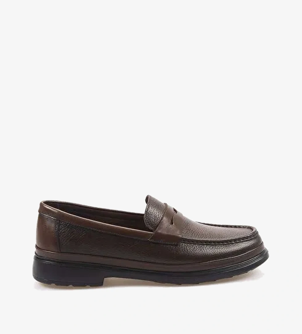 Kemal Tanca Hakiki Deri Erkek Günlük Ayakkabı MG - Görsel 1