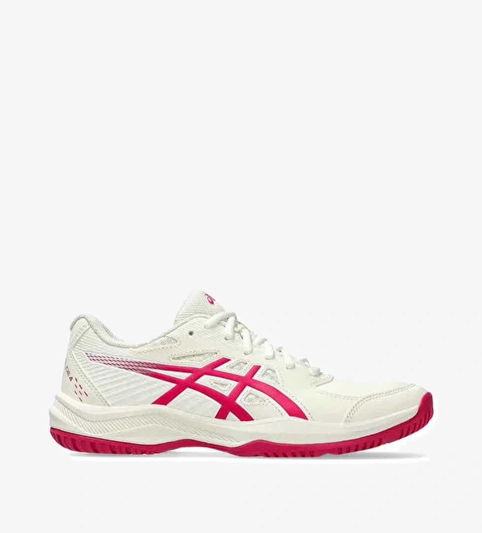 Asics Asics 1042A283-101 COURT SLIDE 4 Krem - Kırmızı Kadın Tenis Ayakkabısı model görseli