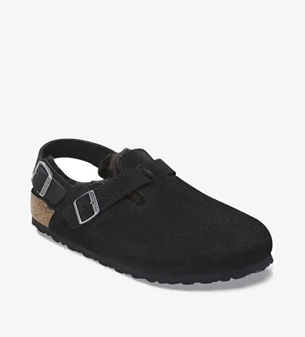 Birkenstock Siyah Kadın Deri Sandalet 1028328 - Görsel 1