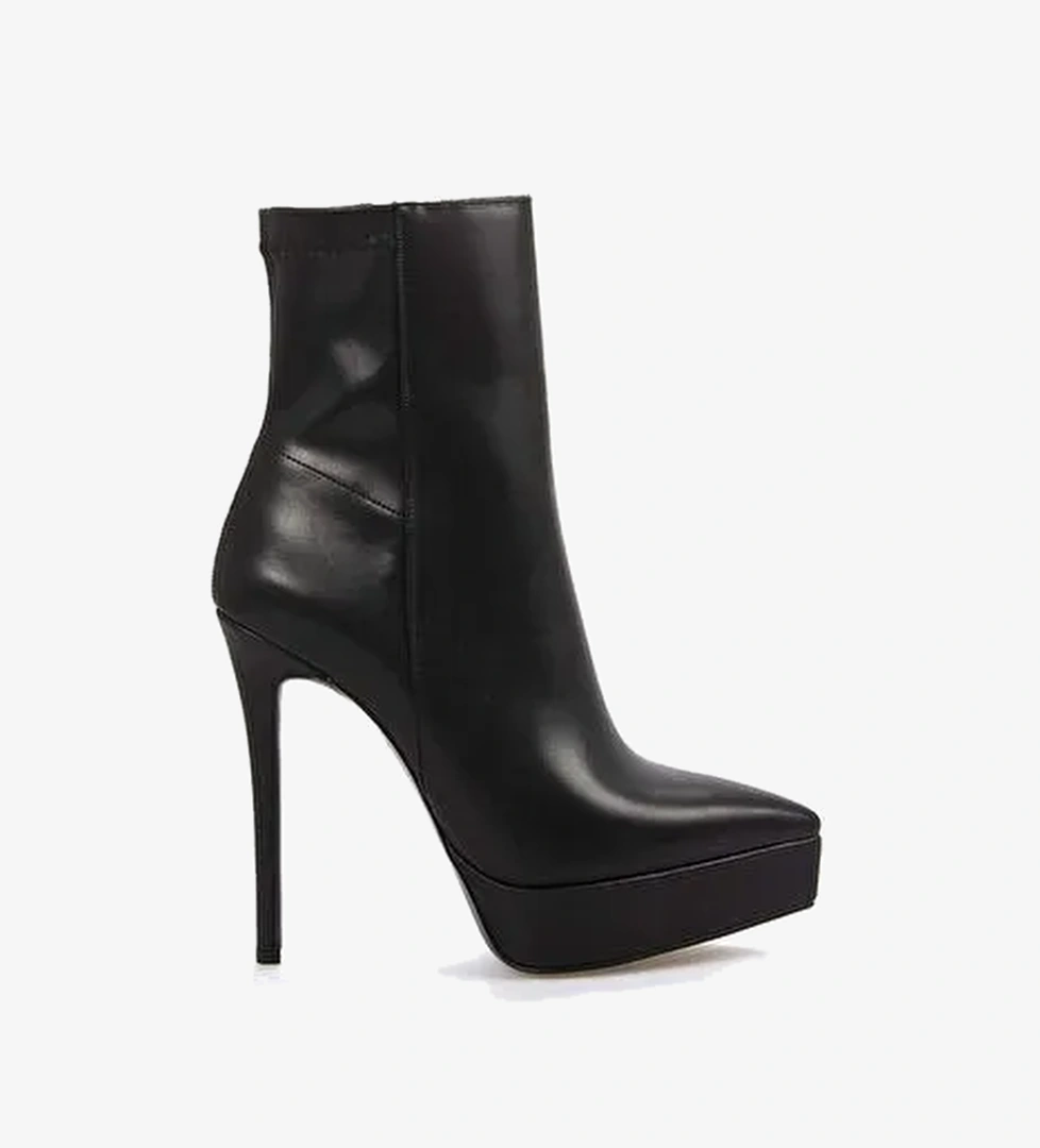 Kemal Tanca Hakiki Deri Kadın Topuklu Bot 17 - Görsel 1