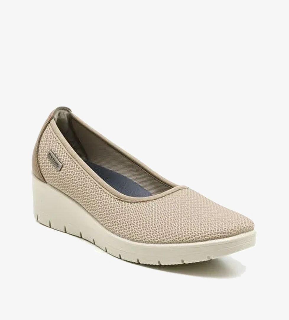 Kadın Babet 18 X15 7X Fly Flot Shoe 6009-Beige - Görsel 1