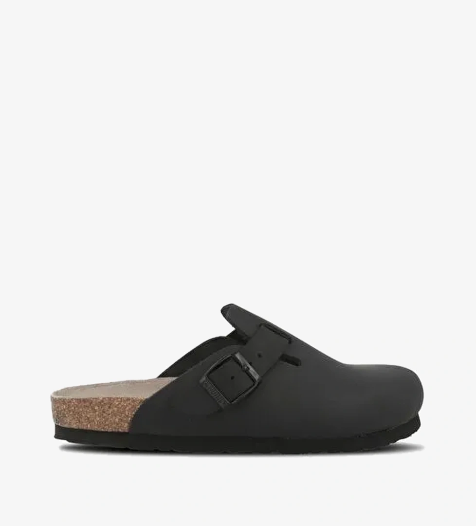 Erkek Terlik RIVA G104397 Genuins Apure Black - Görsel 1