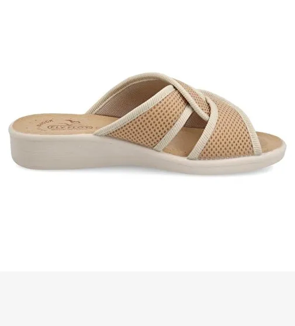 Kadın Terlik 83 G93FE Fly Flot Slipper 6009- Beige