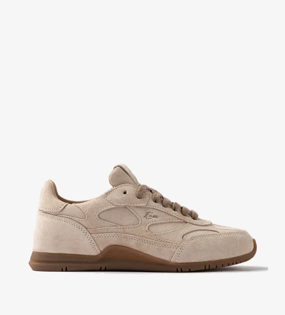 D.a.t.e Bej Kadın Deri Sneaker FUGA LOW - Görsel 1