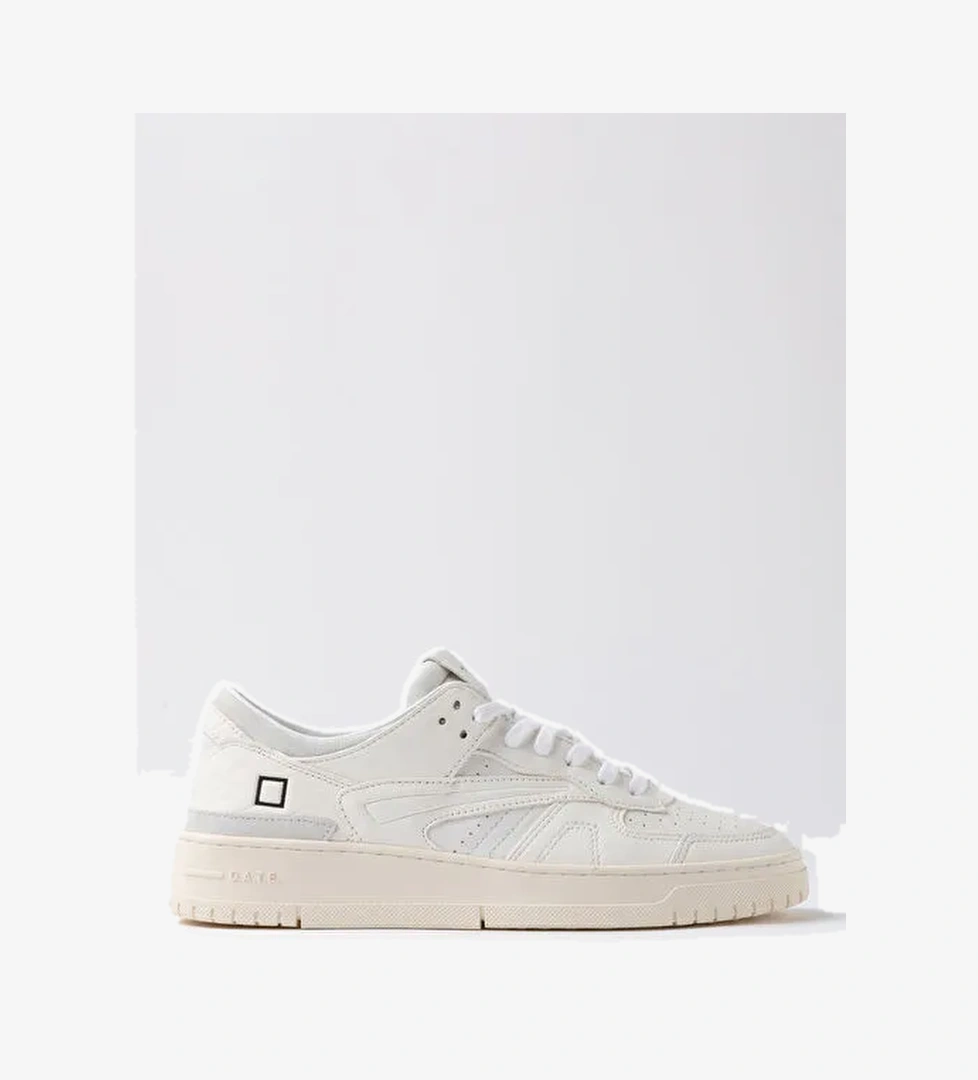 D.a.t.e Beyaz Erkek Deri Sneaker TORNE