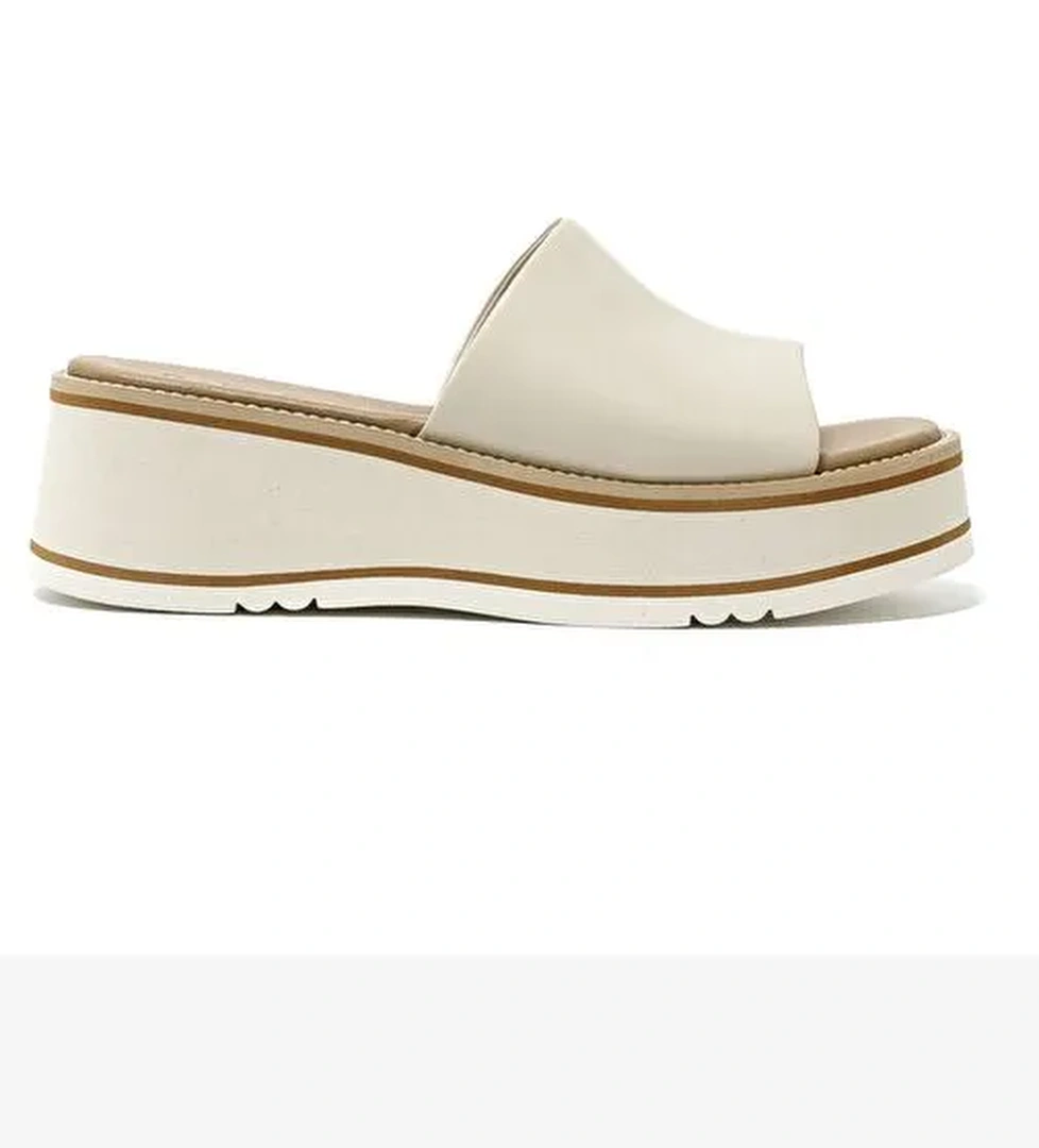 Kadın Terlik 62100-E5 Repo Avorio - Görsel 1