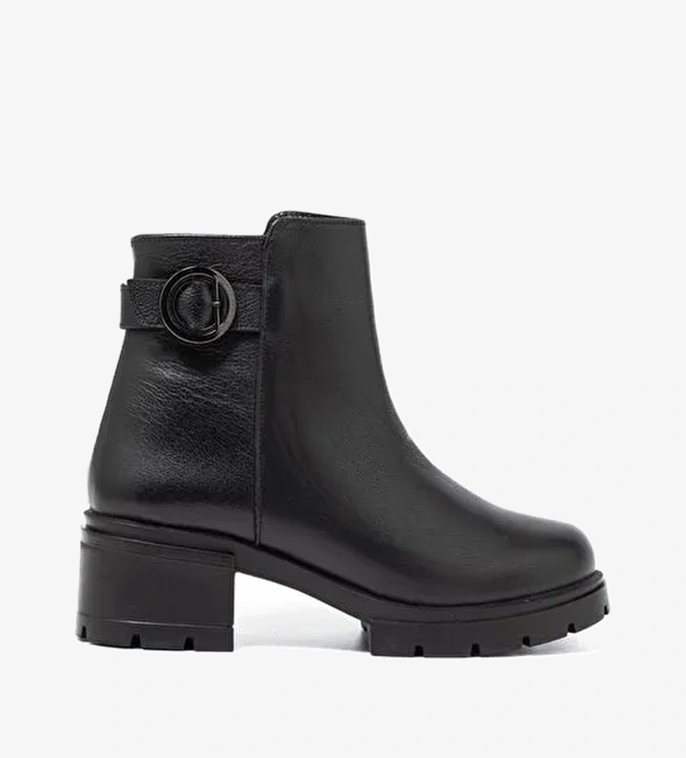 Kadın Bot SR-27362-1 John May Siyah - Görsel 1