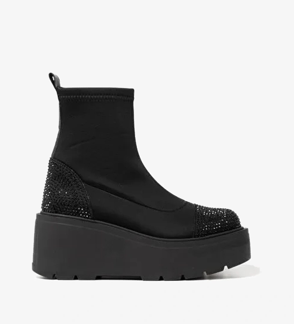 Kadın Bot GTN-222549 John May Siyah Taş - Görsel 1