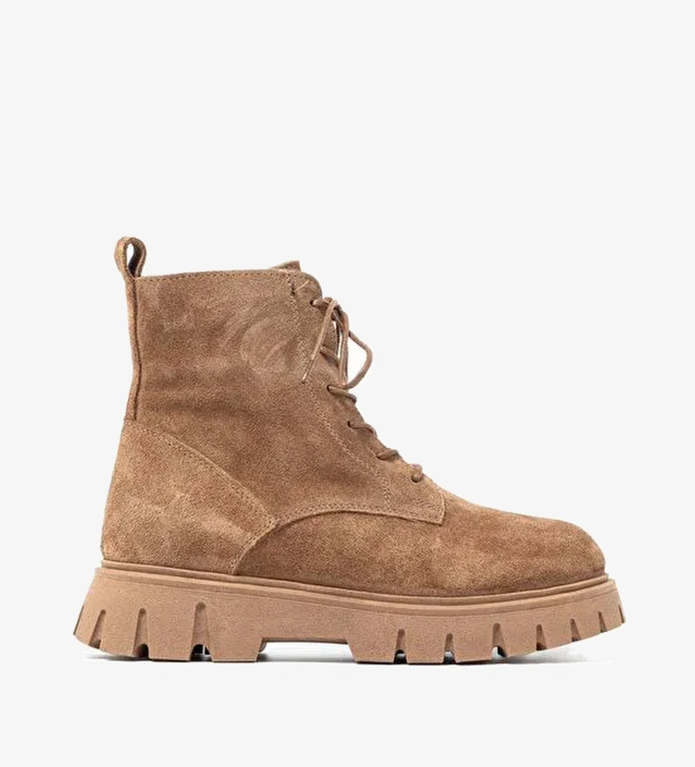 Kadın Bot RC-25K-001-R25-202 John May Tütün Süet - Görsel 1