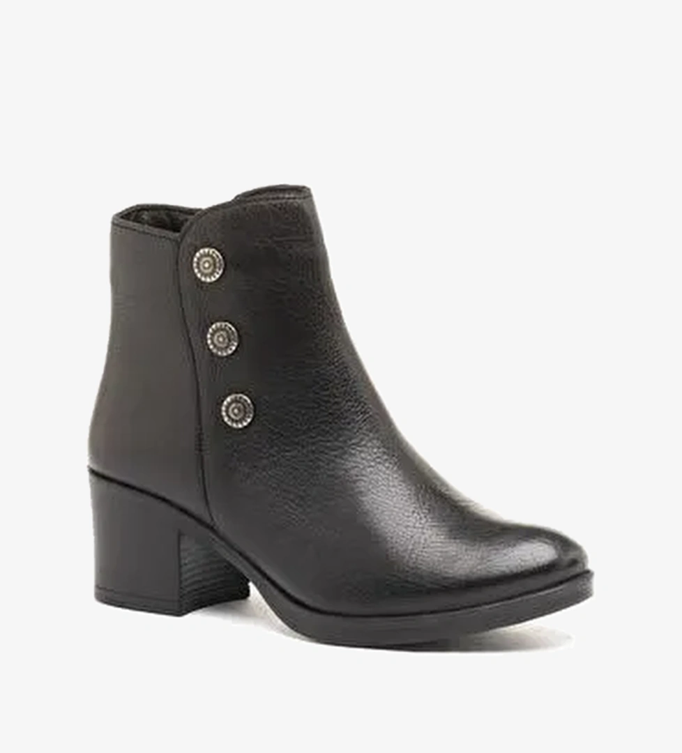Kadın SR-92160-1 John May Siyah Zenne Bot - Görsel 1