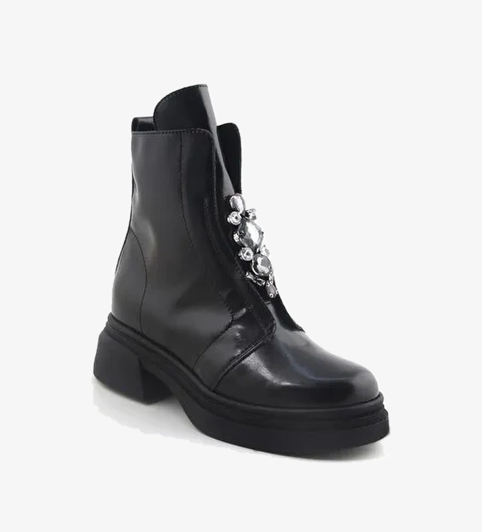 Kadın Bot 9E5446 Comart 5446 Vitello RY Nero - Görsel 1