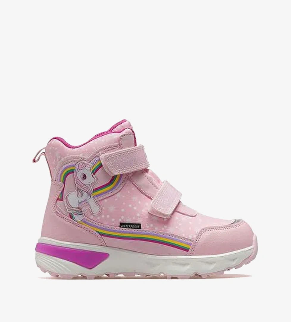 Unıcornıe Kız Çocuk Waterproff Outdoor Günlük Bot 25k Buck3033 Pembe