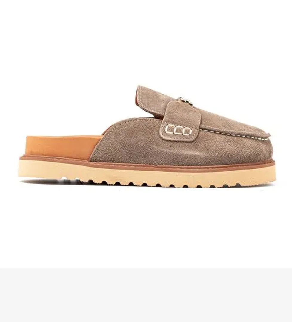 Kadın Terlik RC-26Y-180-23026 John May Bej Süet 17 - Görsel 1