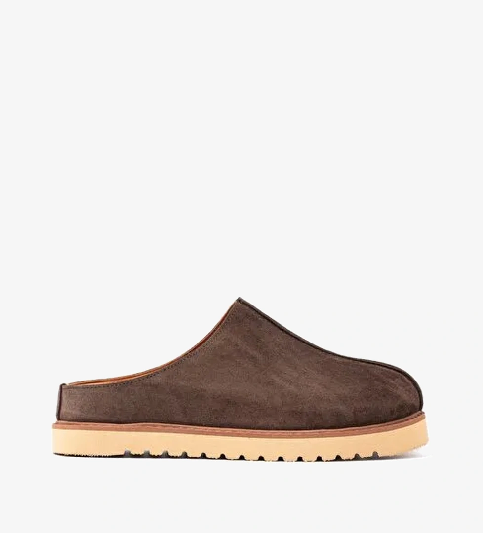 Kadın Terlik RC-26Y-180-7143 John May Kahve Süet - Görsel 1