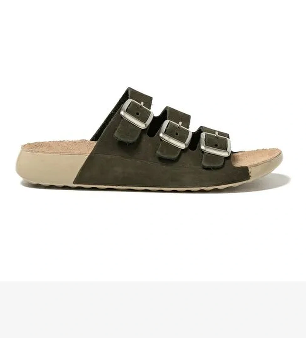 Kadın Terlik MAR-25Y-050-P29 John May Haki Nubuk - Görsel 1