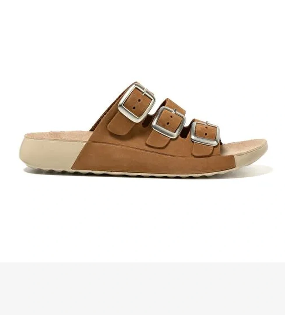 Kadın Terlik MAR-25Y-050-P29 John May Taba Nubuk - Görsel 1