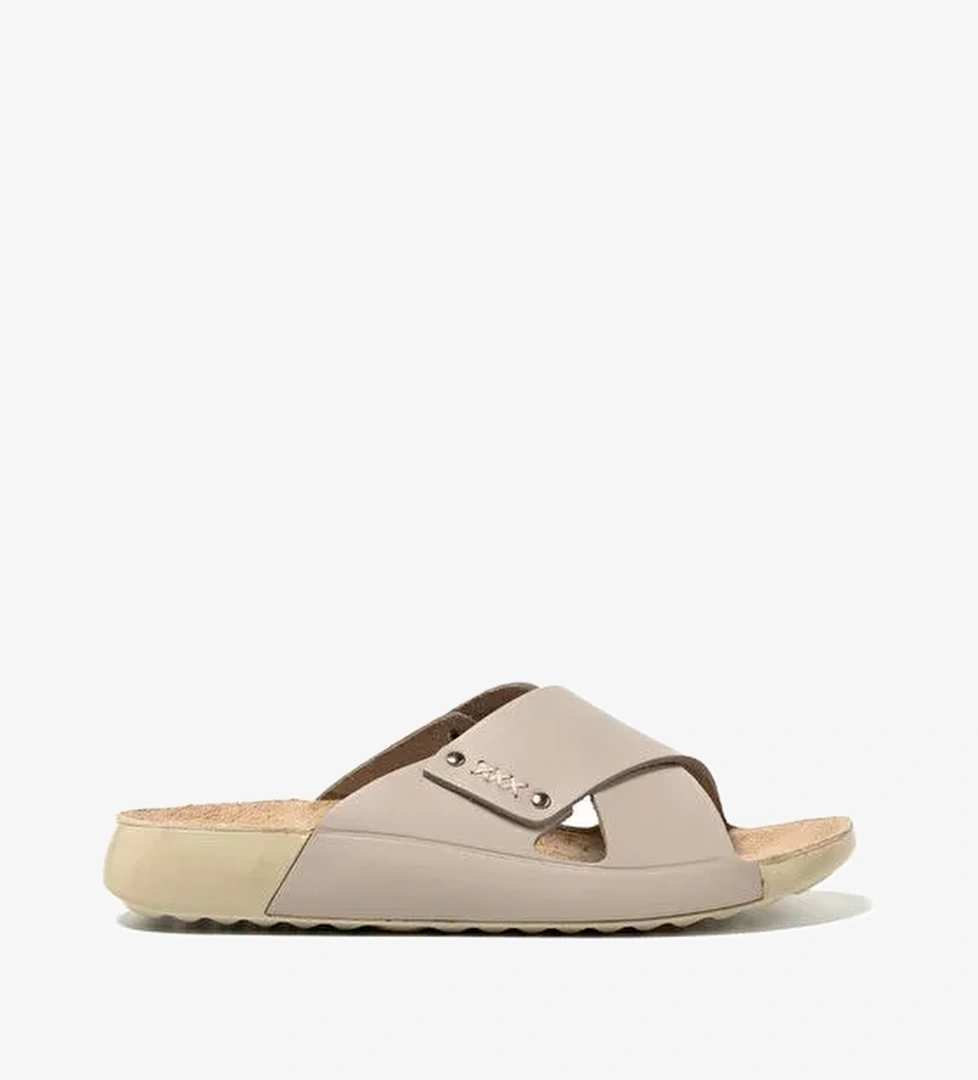 Kadın Terlik MAR-25Y-050-P26 John May Bej Cilt - Görsel 1