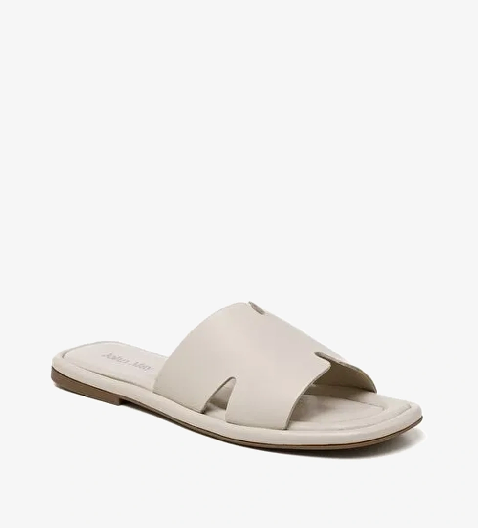 Kadın Terlik RC-25Y-001-R29615 John May 495-Krem - Görsel 1