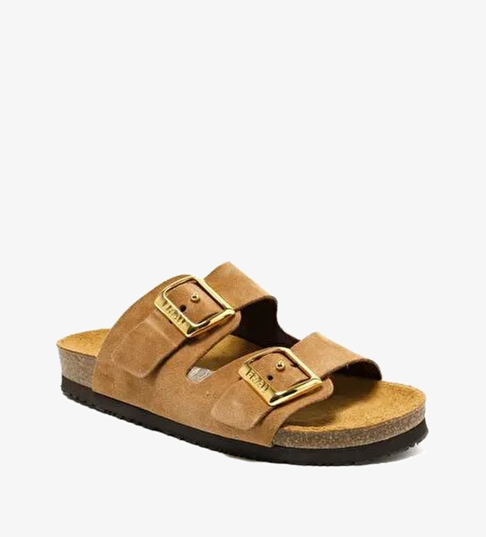 Kadın Terlik 17D8 Frau VELOUR-S Terra (Brown) - Görsel 1