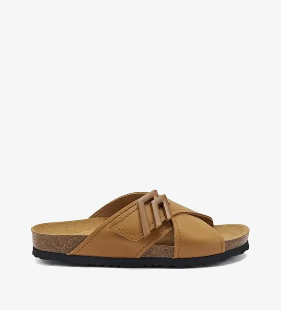 Kadın Terlik 58P6 Frau LONDON-S Cuoio - Görsel 1