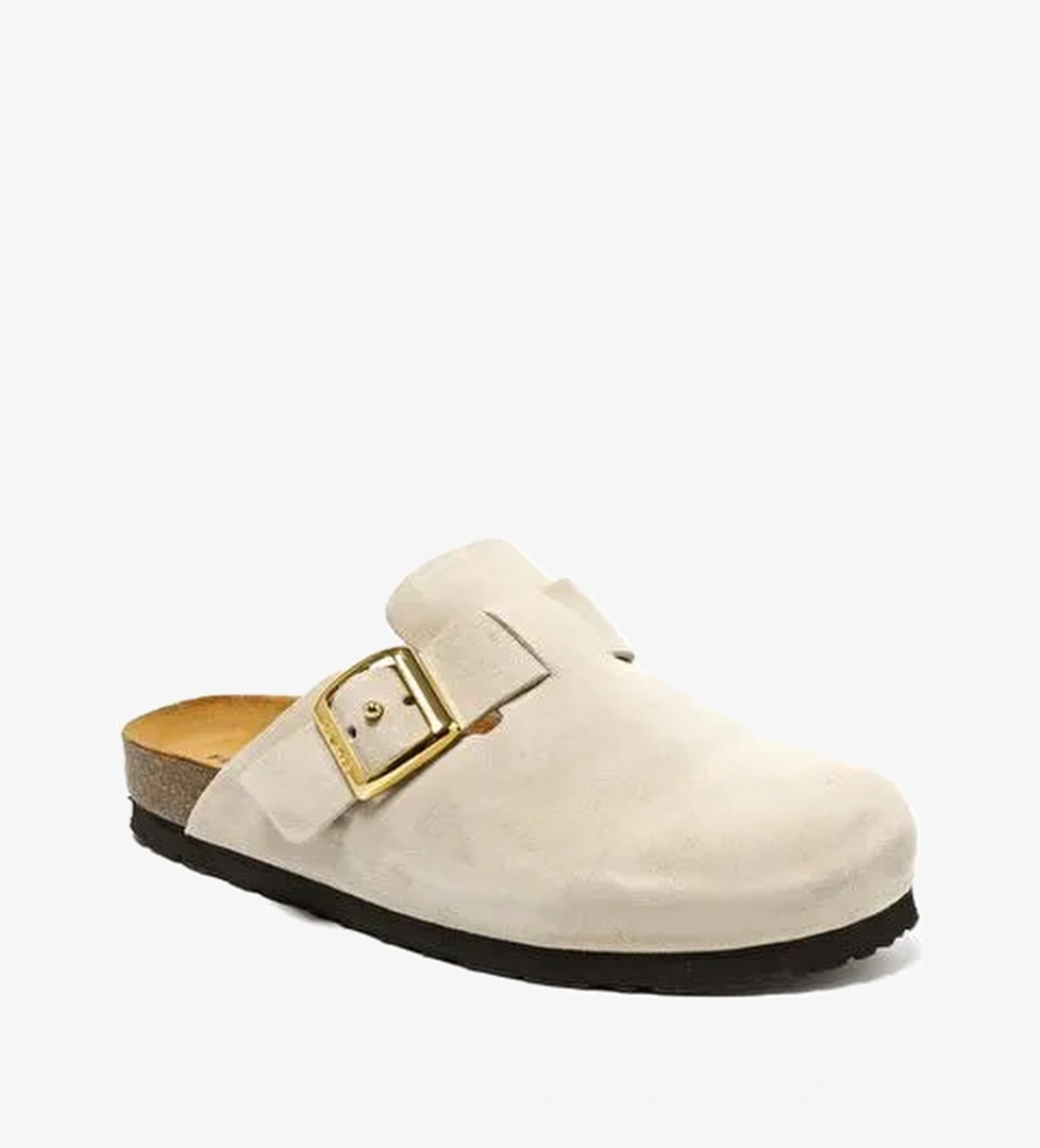 Kadın Terlik 17D5 Frau VELOUR-S Cappuccino (Taupe) - Görsel 1