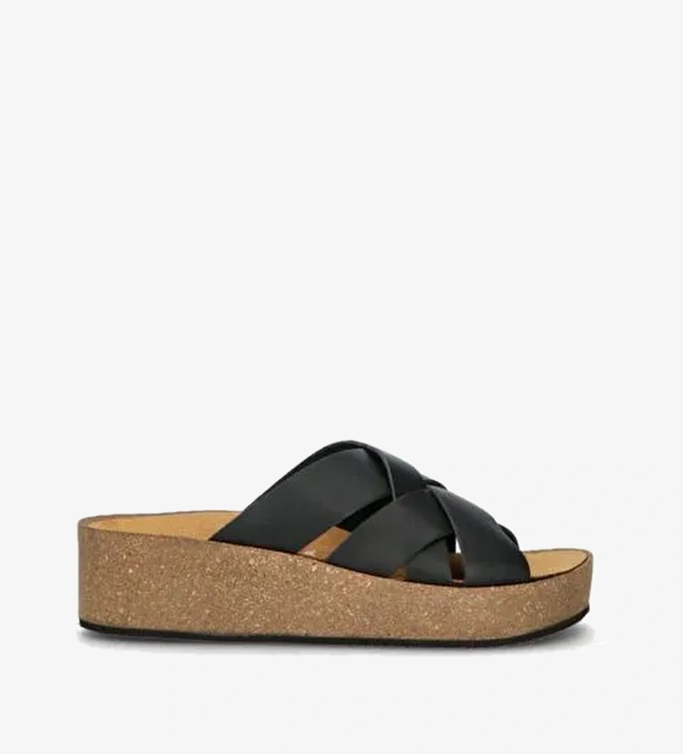 Kadın Terlik 60M0 Frau LONDON-S Nero - Görsel 1