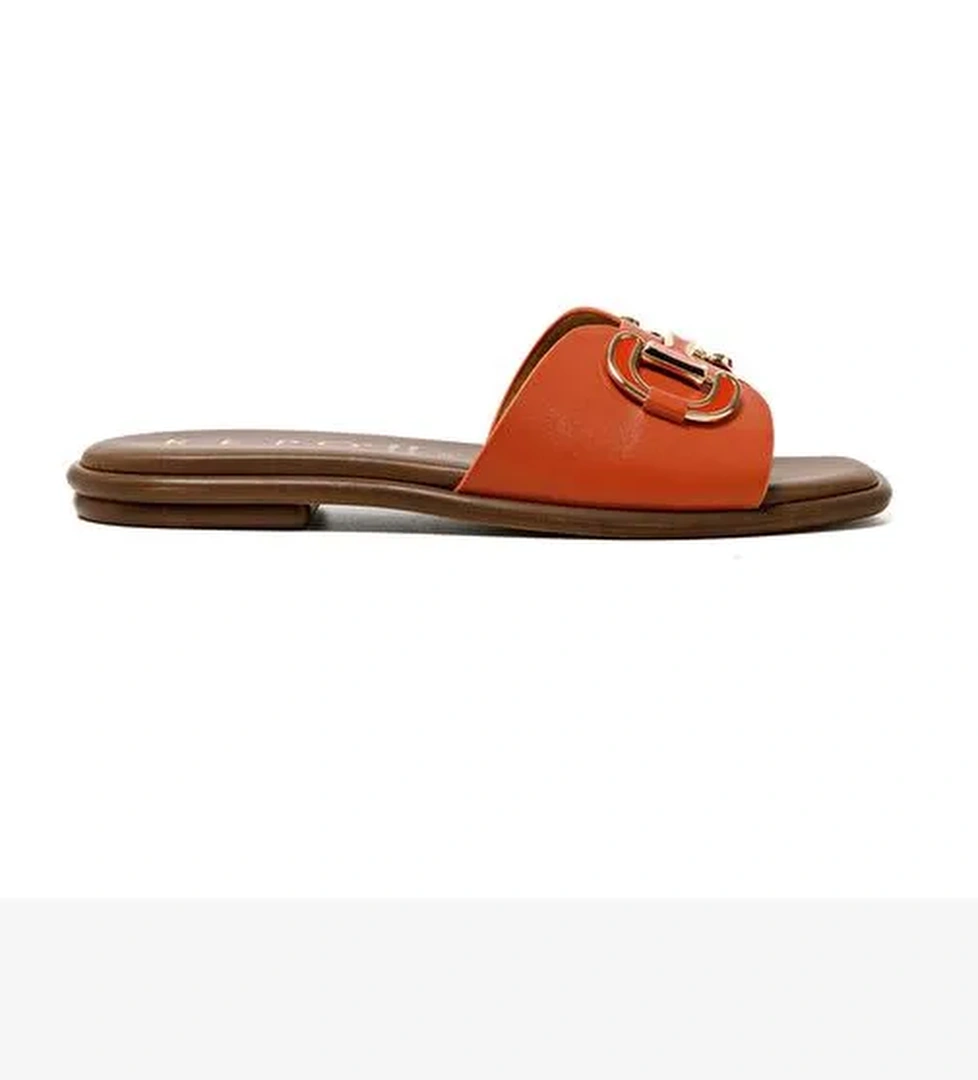 Kadın Terlik 70114-E5 Repo Arancio - Görsel 1