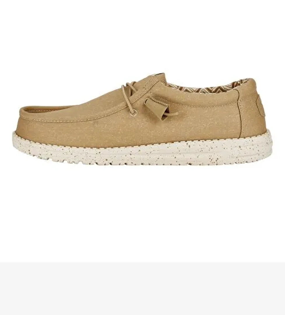 Erkek Sneaker ( Günlük) HD.40700 Hey Dude Wally Canvas 265 Tan - Görsel 1