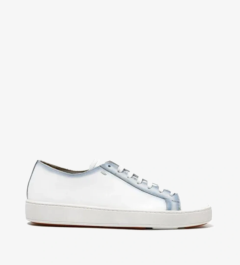 Erkek Sneaker ( Günlük) MO-22600A001-22600 Giuseppe Mengoni Beyaz Zuma - Görsel 1