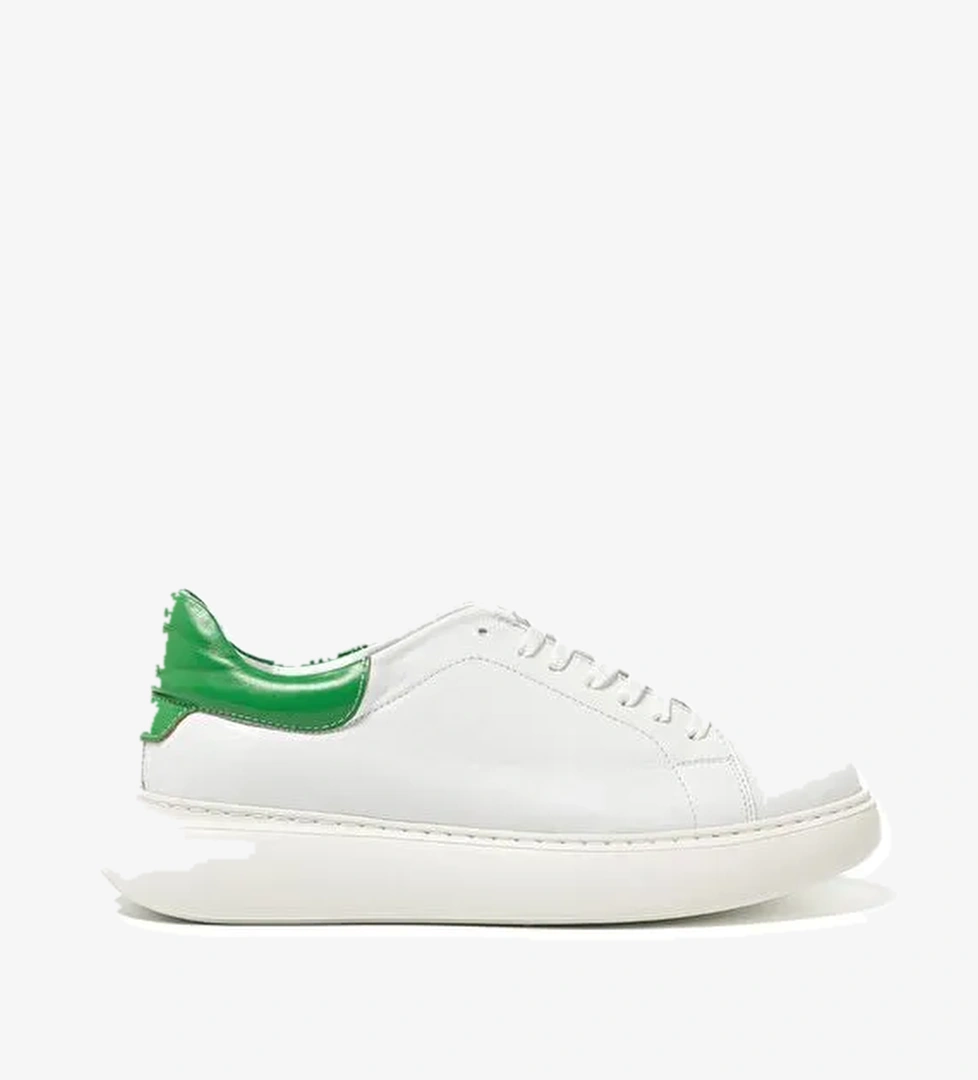 Erkek Sneaker ( Günlük) RC-25Y-058-R1960 John May Beyaz-Yeşil - Görsel 1