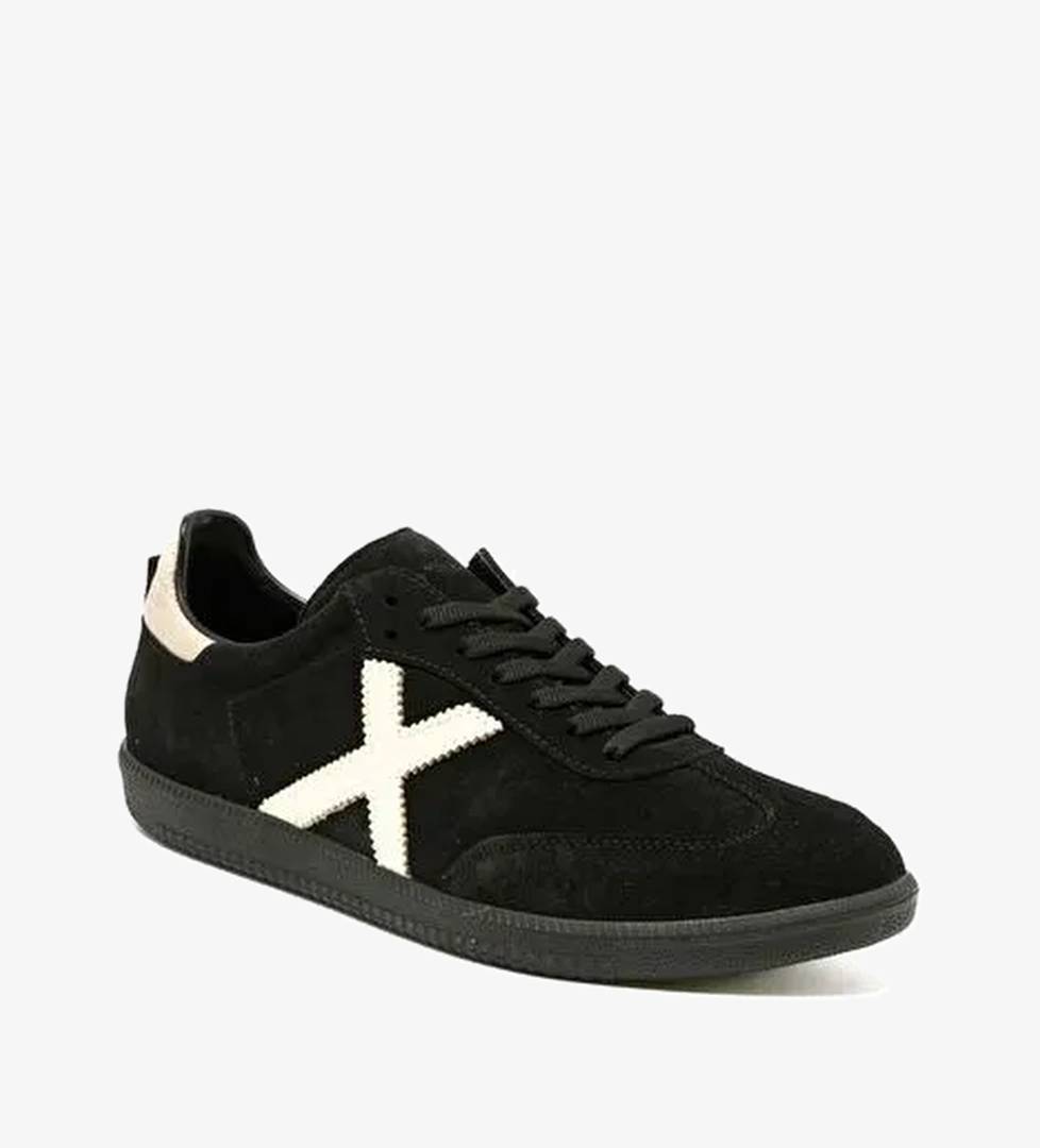 Erkek Sneaker ( Günlük) RC-25Y-088-M-VADE John May Siyah Süet-Bej Deri - Görsel 1