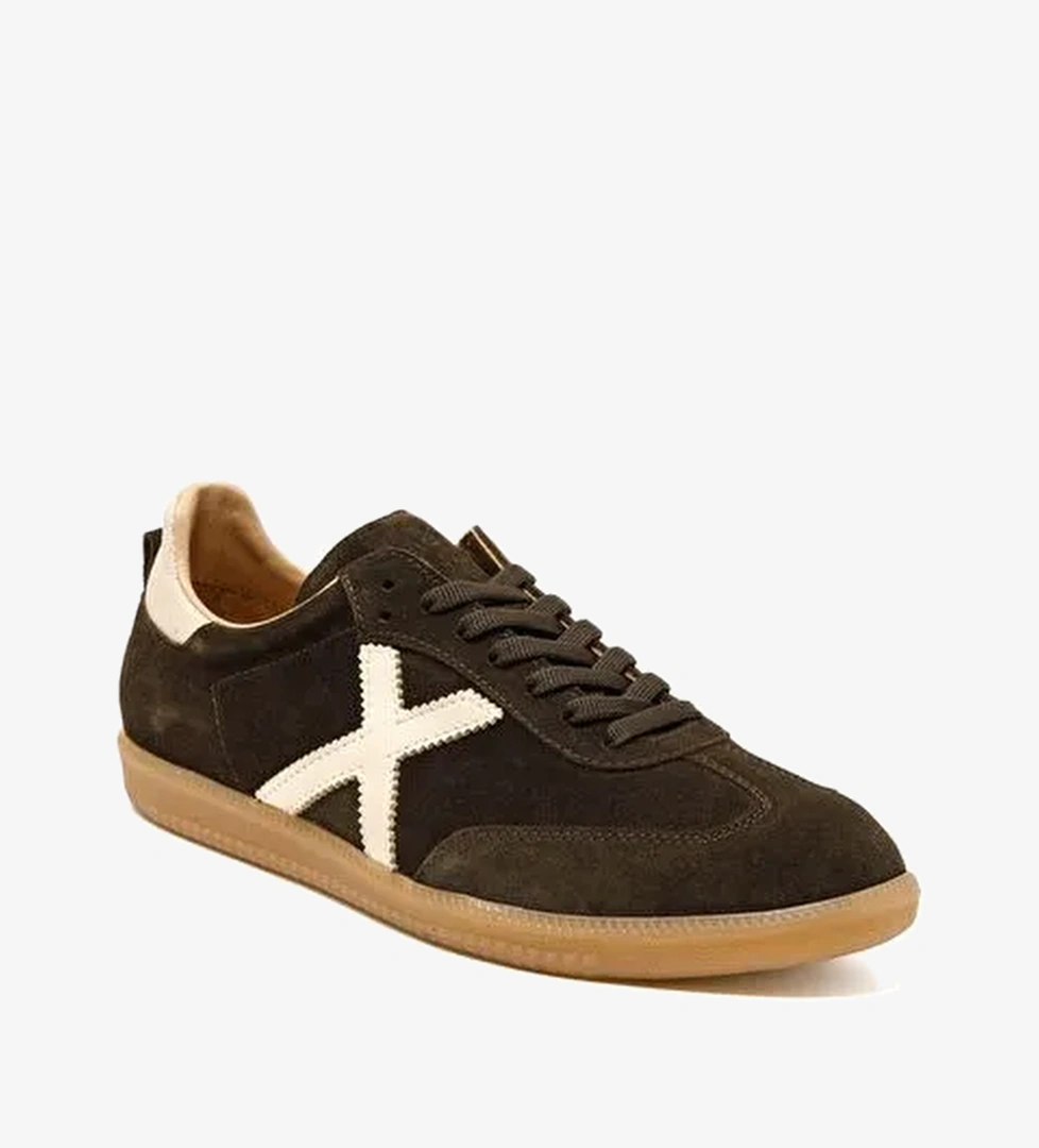 Erkek Sneaker ( Günlük) RC-25Y-088-M-VADE John May Kahve Süet-Bej Deri - Görsel 1