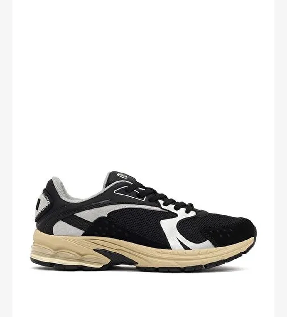 Derimod Studio Kadın Siyah Bağcıklı Kalın Tabanlı Sneaker 25AFD435014 - Görsel 1