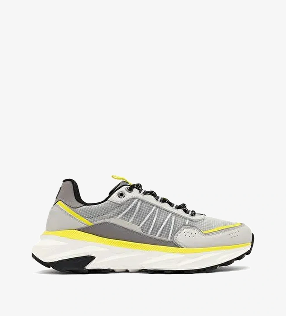 Derimod Studio Erkek Gri Bağcıklı Kalın Tabanlı Sneaker 25WFD780114 - Görsel 1