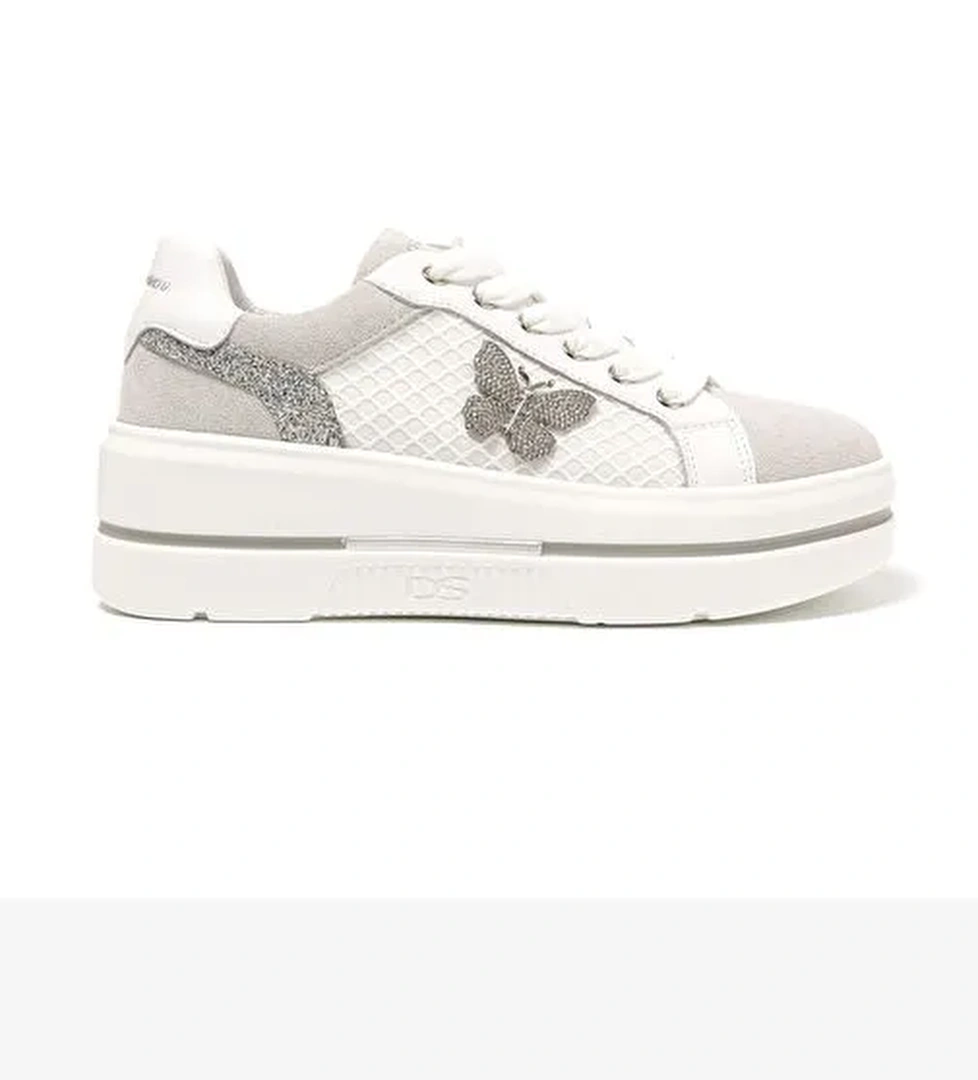 Kadın Sneaker ( Günlük) 185552DM Donna Serena 5552DM White Silver - Görsel 1