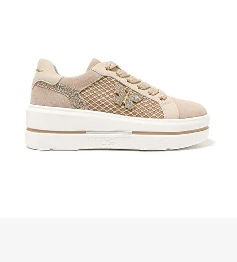 Kadın Sneaker ( Günlük) 185552DM Donna Serena TOMAIA 5552DM Beige - Görsel 1
