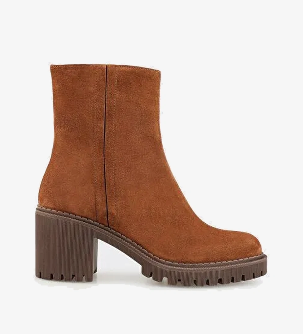 Taba Deri Kadın Günlük Bot - Görsel 1