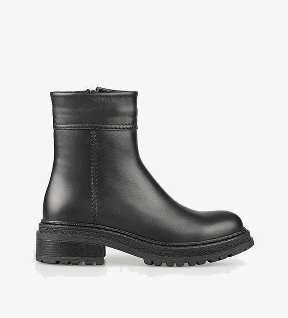 Elle Elle Siyah Deri Kadın Günlük Bot | Boyner Siyah - 1. görsel