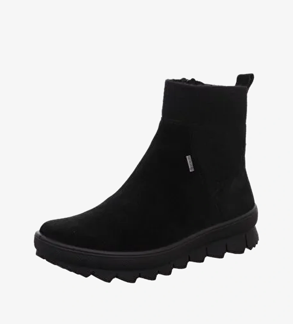 Kadın Bot 2-000504-0000 Legero Novara Gorotex Süet Black - Görsel 1