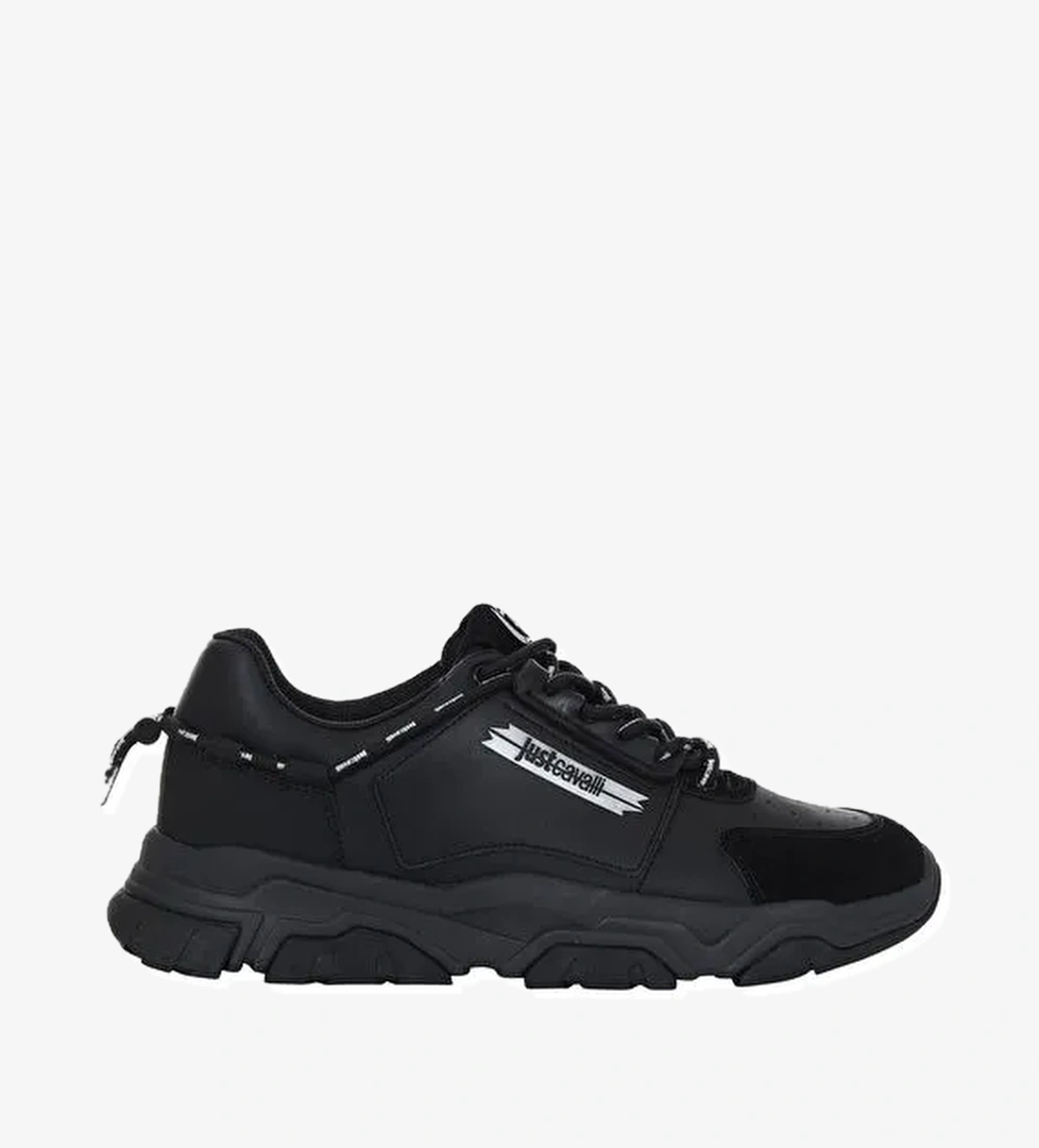 Just Cavalli Just Cavalli Beyaz Siyah Erkek Sneaker Fondo Liuk Dis. 1b model görseli