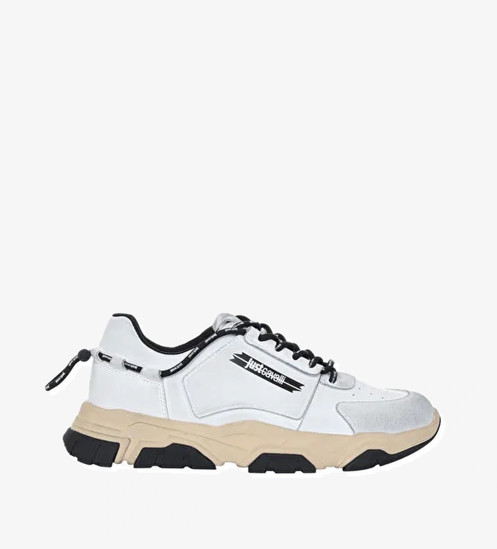 Just Cavalli Beyaz Erkek Sneaker FONDO LIUK DIS. 1B